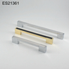 Classic double color Assemble Aluminium Zamak Furniture Handle knob Cabinet Pull 