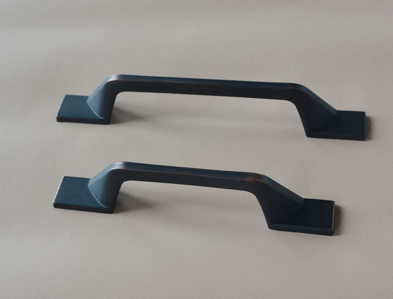 Contemporary modern simple style Zamak cabinet pulls furniture handle