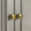 Luxury Brass octagonal design Furniture knob Cabinet Pull