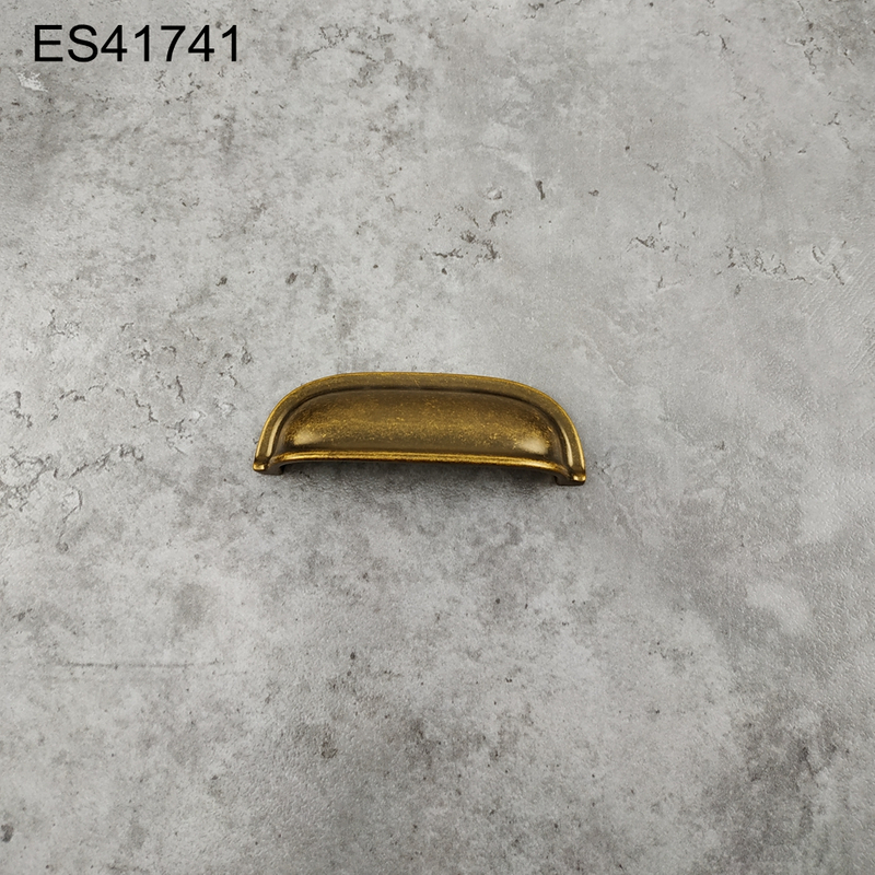 Traditional Retro style Zamak Cup pull cabinet pulls furniture knob handles 