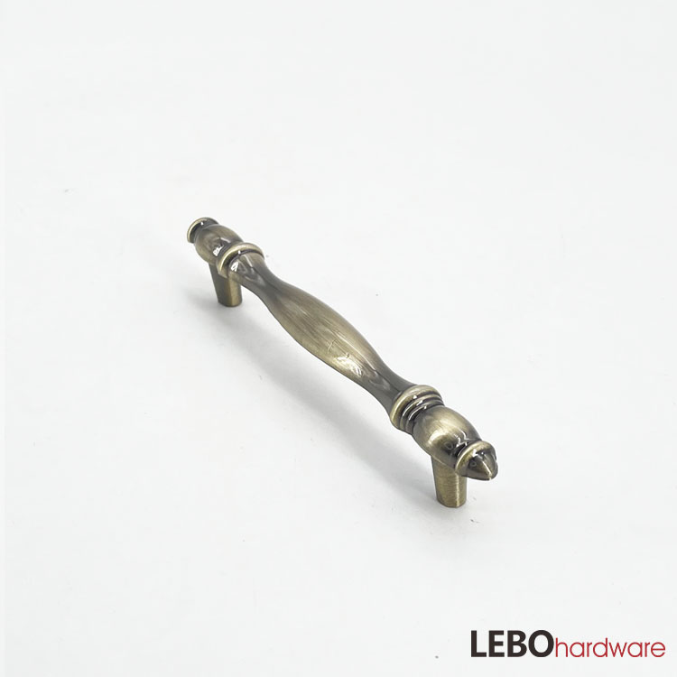 Retro style Zamak kitchen drawer dresser cupboard cabinet pulls furniture handle 
