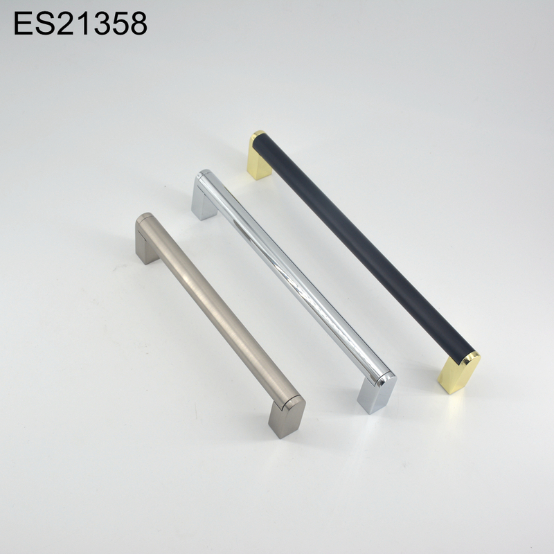 Classic double color Assemble Aluminium Zamak Furniture Handle knob Cabinet Pull 