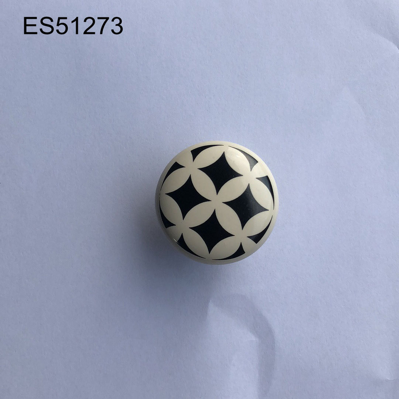 Printing Ceramic Porcelain Cabinet Pulls Door Drawer Dresser Furniture knob 