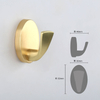 Simple Traditional Zamak alloy Coat Hook 