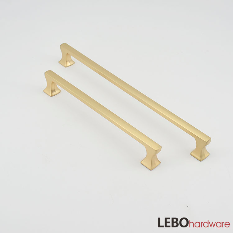 Luxury Retro style Gold Zamak cabinet pulls furniture handle