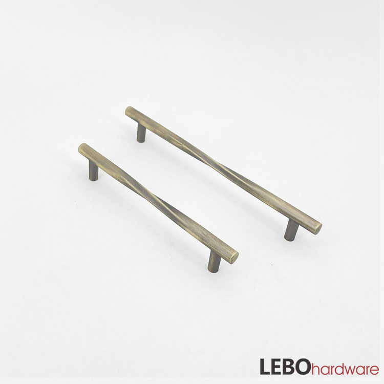 Retro Simple style Zamak cabinet pulls furniture handle 