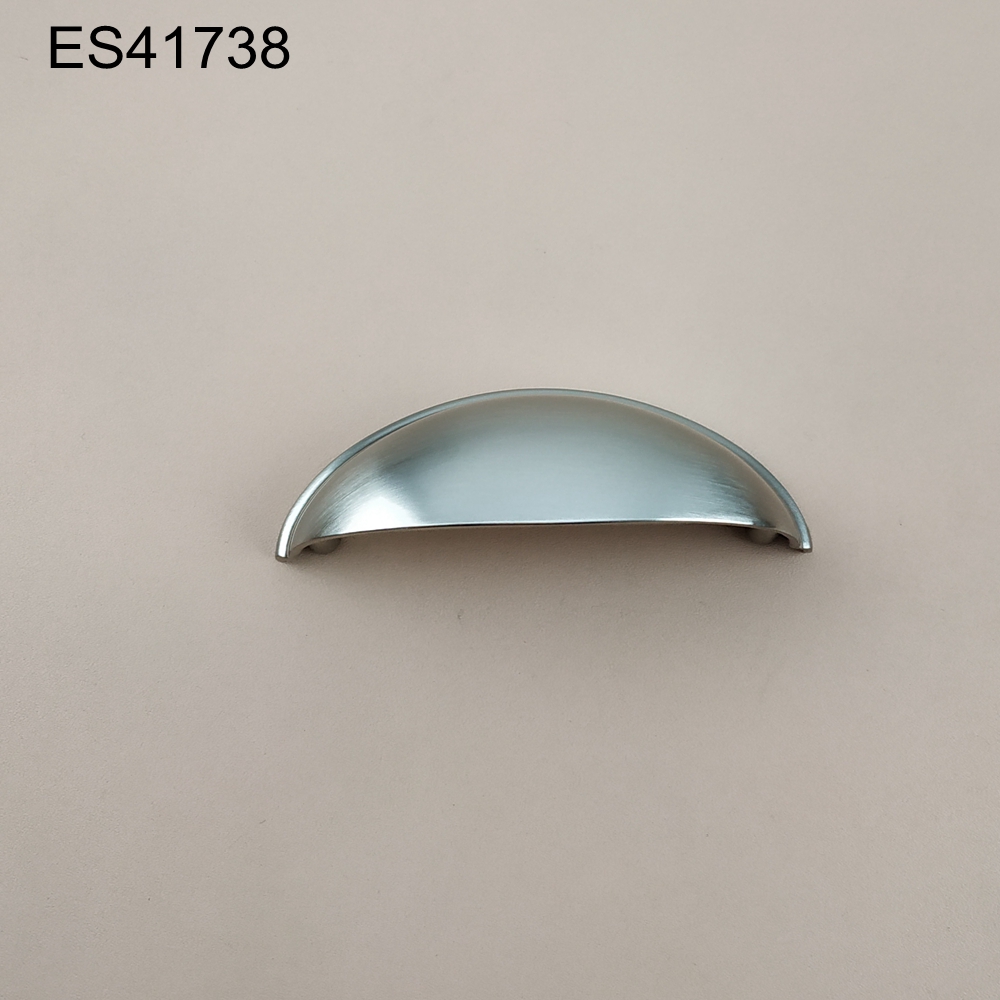 Traditional Retro style Zamak Cup pull cabinet pulls furniture knob handles 