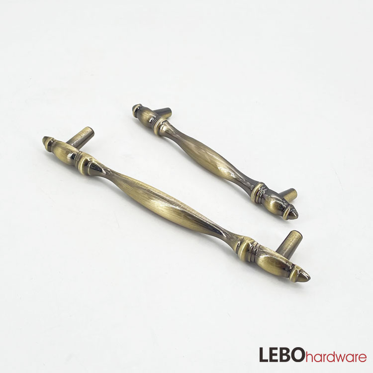 Retro style Zamak kitchen drawer dresser cupboard cabinet pulls furniture handle 