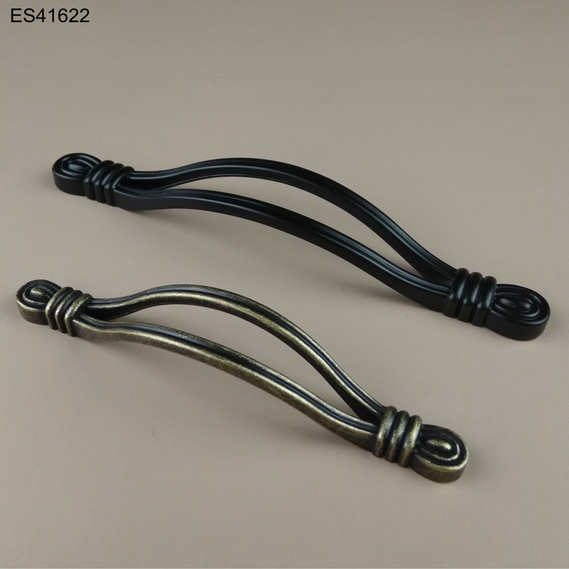 Retro Vintage Zamak cabinet pulls furniture handles knob