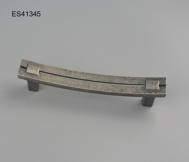 Retro Vintage style Pewter cabinet pulls furniture handle 